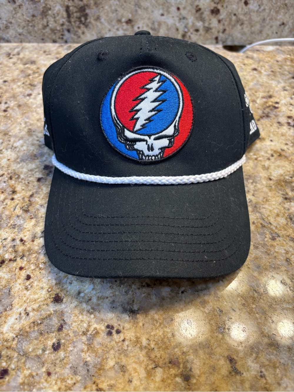 Grateful Dead Snap Back with Red & Blue Steal Your Face Logo